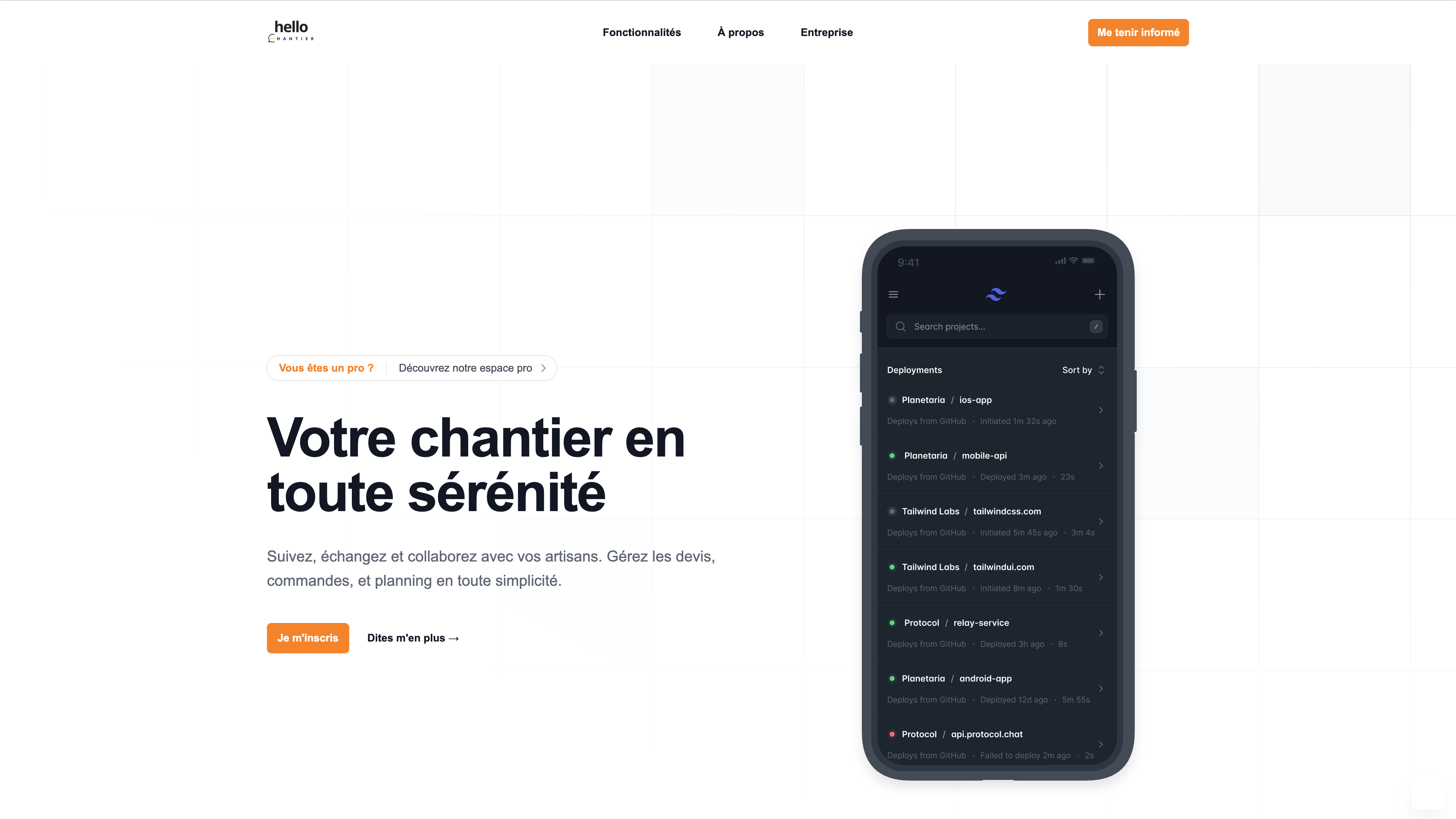 HelloChantier