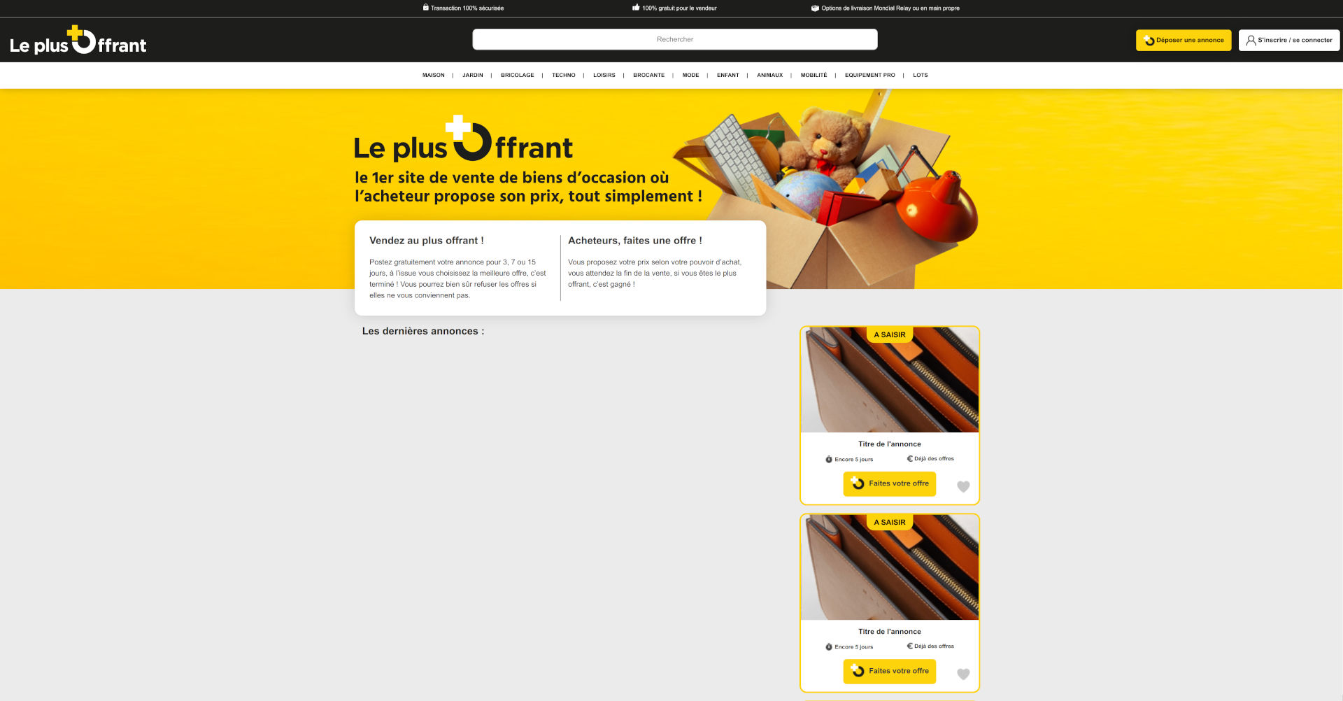 Le Plus Offrant